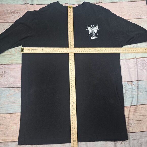 Quiksilver Netflix Stranger Things Hellfire Club 1986 Tour Long Sleeve T-Shirt L - Picture 7 of 9